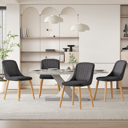 Sedia da pranzo, 2 Pezzi/set per casa – vista dettagliata 12