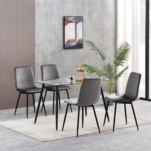 Sedia da pranzo, 4 Pezzi per casa – vista principale