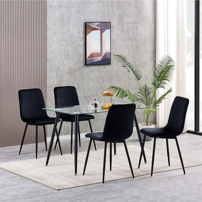 Sedia da pranzo, 4 Pezzi per casa – vista dettagliata 7