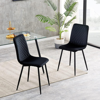 Sedia da pranzo, 4 Pezzi per casa – vista dettagliata 9