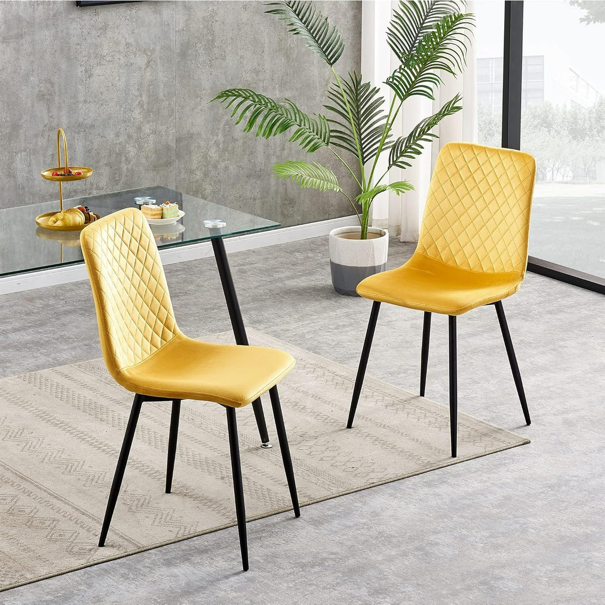 Sedia da pranzo, 4 Pezzi per casa – vista dettagliata 11