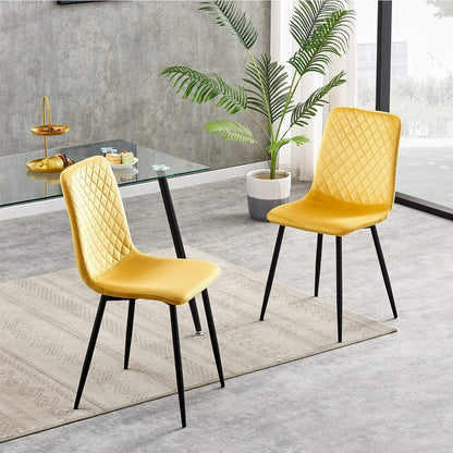 Sedia da pranzo, 4 Pezzi per casa – vista dettagliata 11