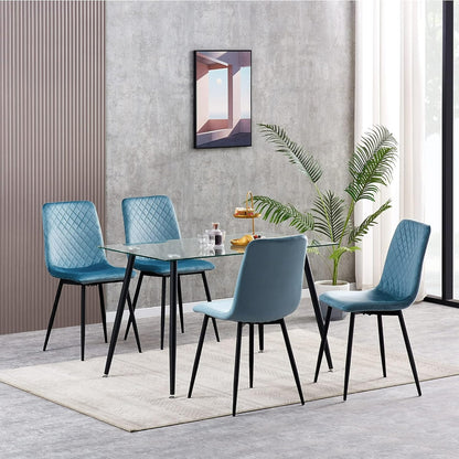 Sedia da pranzo, 4 Pezzi per casa – vista dettagliata 15