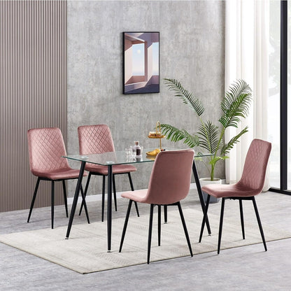 Sedia da pranzo, 4 Pezzi per casa – vista dettagliata 21