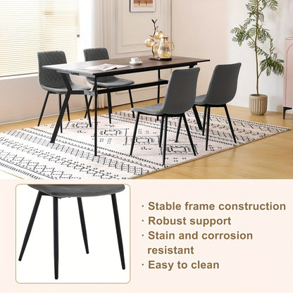 Sedia da pranzo, 8 pz per casa e cucina – vista dettagliata 7