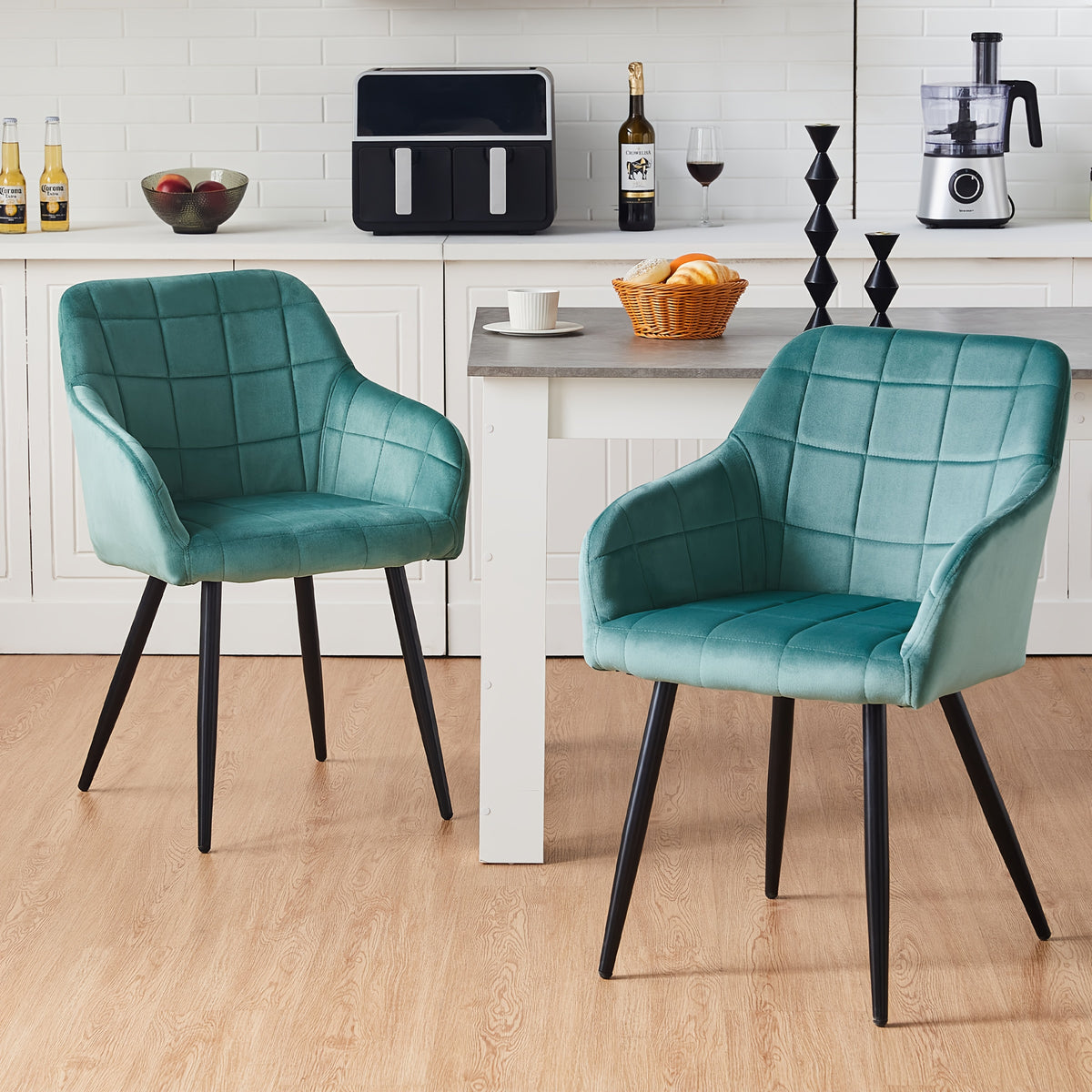 Sedia da pranzo, Beige per casa – vista dettagliata 10