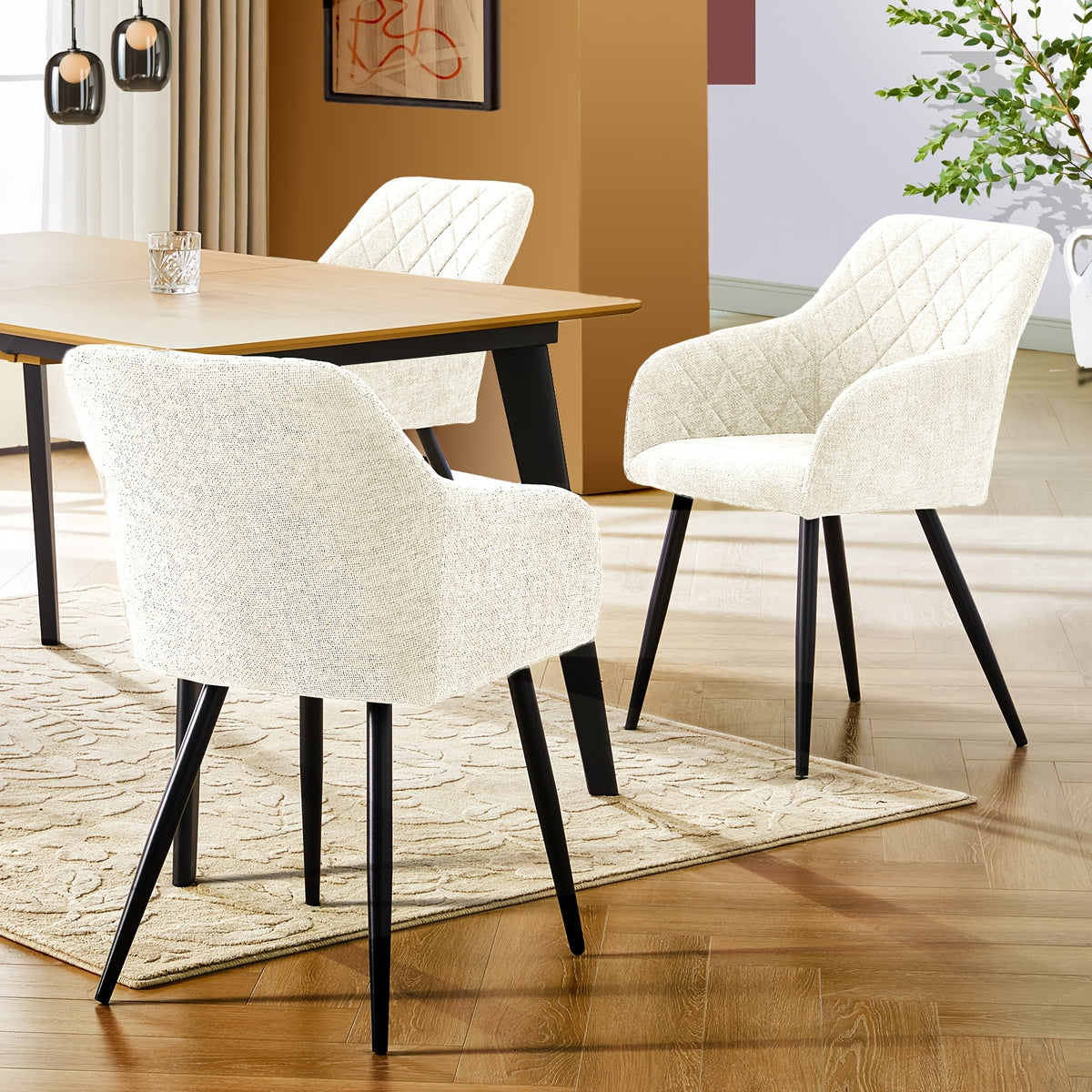 Sedia da pranzo, Beige per casa – vista dettagliata 11