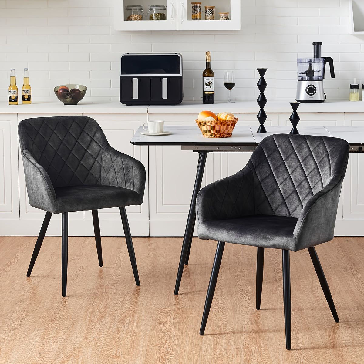 Sedia da pranzo, Beige per casa – vista dettagliata 13