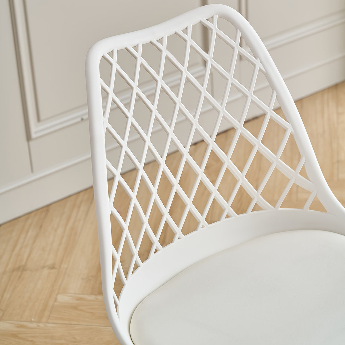 Sedia da pranzo, Bianco per relax e riposo – vista dettagliata 12