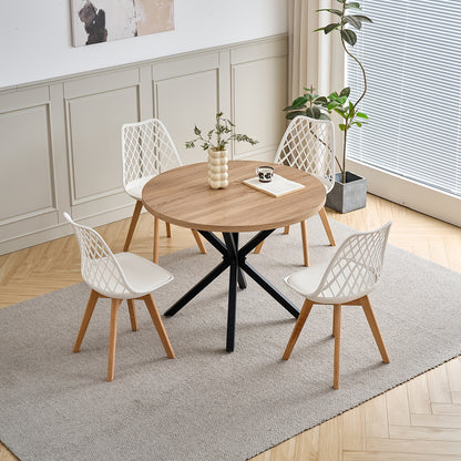 Sedia da pranzo, Bianco per relax e riposo – vista dettagliata 15