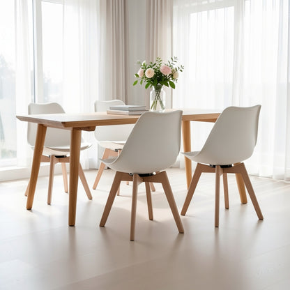 Sedia da pranzo, Bianco per seduta – vista dettagliata 7