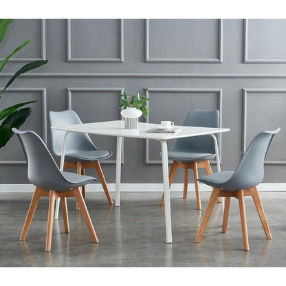 Sedia da pranzo, Grigio per seduta e casa – vista dettagliata 20