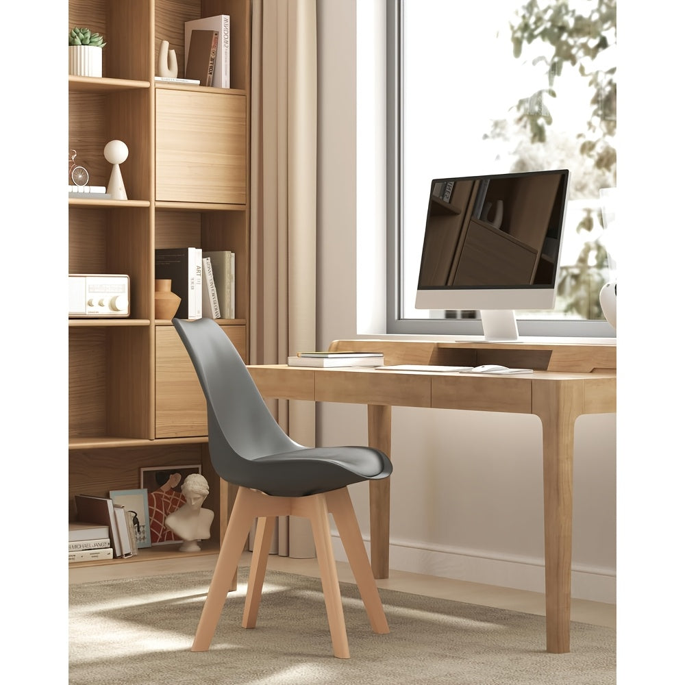 Sedia da pranzo, legno per ufficio e smart working – vista dettagliata 8