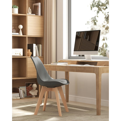 Sedia da pranzo, legno per ufficio e smart working – vista dettagliata 8