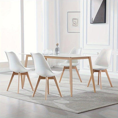 Sedia da pranzo, legno per ufficio e smart working – vista dettagliata 12