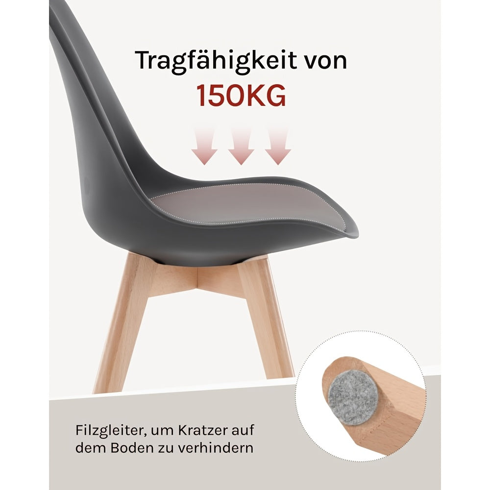 Sedia da pranzo, legno per ufficio e smart working – vista dettagliata 13