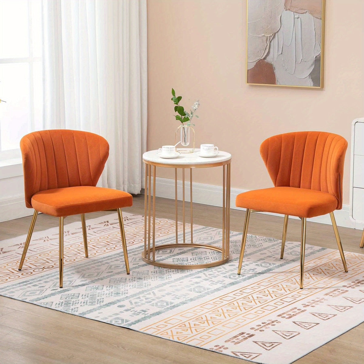 Sedia da pranzo, metallo per seduta e cucina – vista dettagliata 9