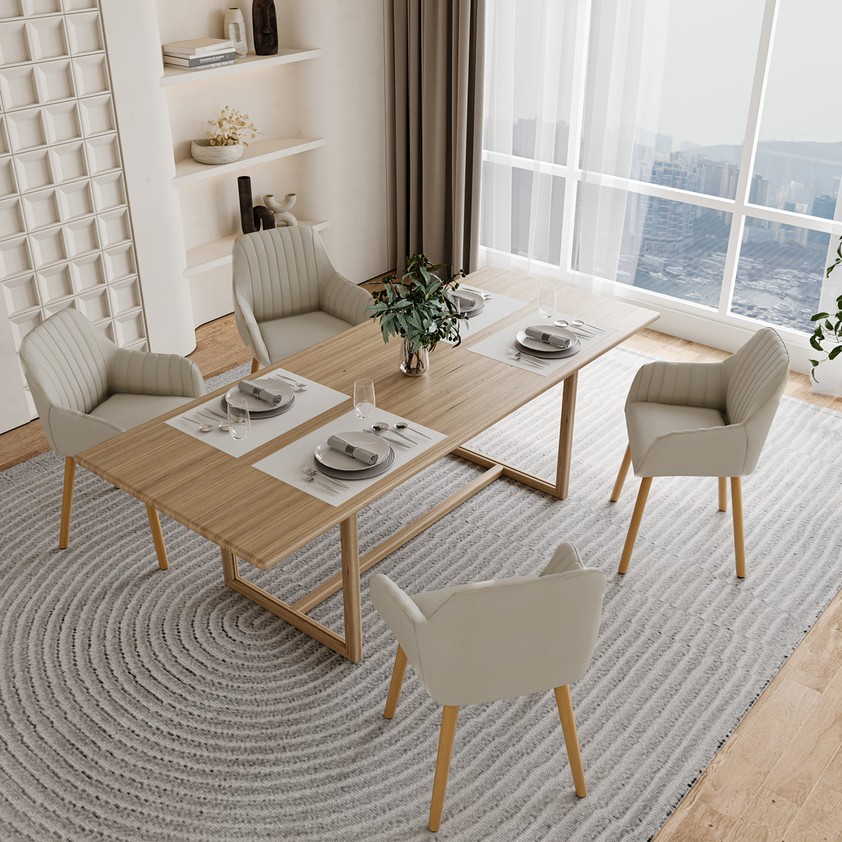 Sedia da pranzo, Nero per casa – vista principale