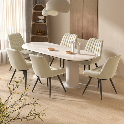 Sedia da pranzo, Nero per relax e riposo – vista dettagliata 26