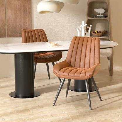 Sedia da pranzo, Nero per relax e riposo – vista dettagliata 30