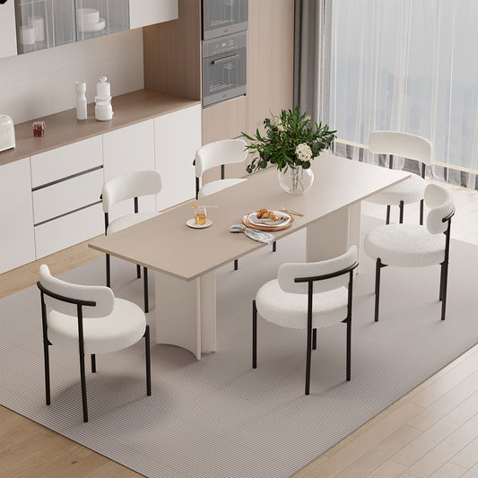 Sedia da pranzo, Nero per riposo – vista principale