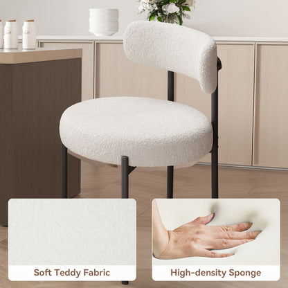 Sedia da pranzo, Nero per riposo – vista dettagliata 6