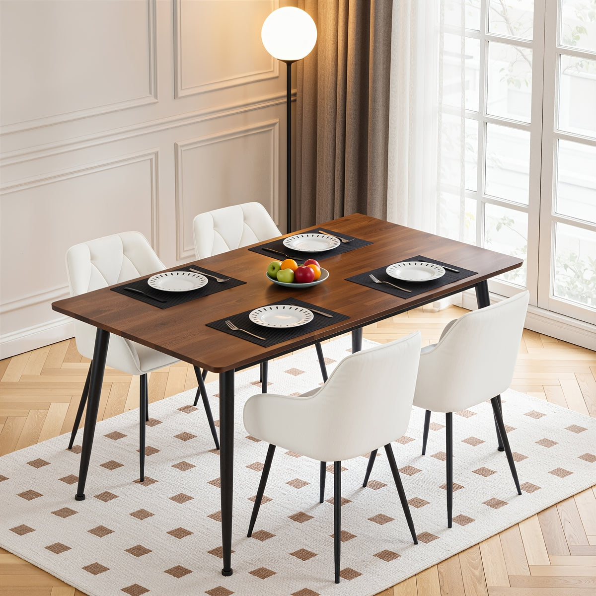 Sedia da pranzo, Rosso per seduta e casa – vista dettagliata 17
