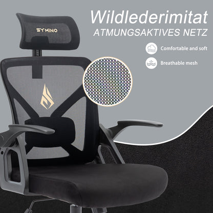 Sedia da ufficio, 150kg per smart working e ufficio – vista dettagliata 2