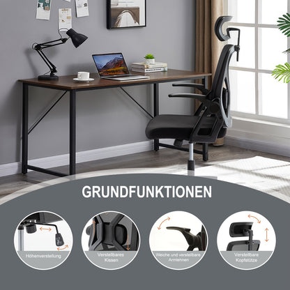 Sedia da ufficio, 150kg per smart working e ufficio – vista dettagliata 7
