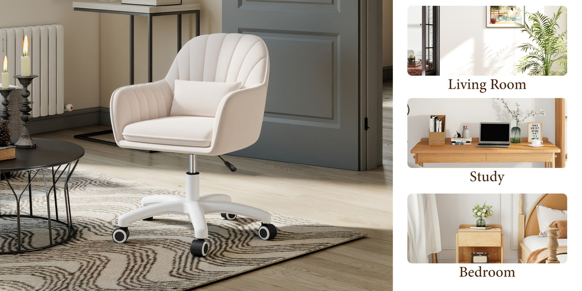Sedia da ufficio, Beige per ufficio – vista dettagliata 15