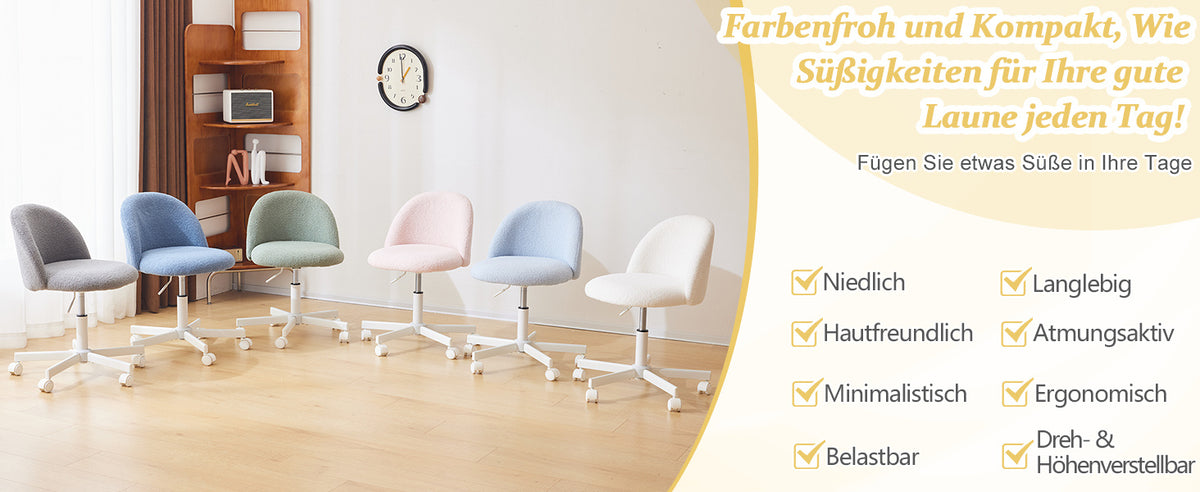 Sedia da ufficio, Blu per ufficio – vista dettagliata 10
