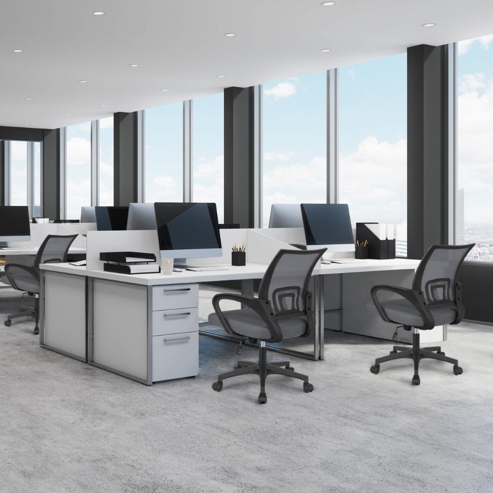 Sedia da ufficio, Blu per ufficio e smart working – vista dettagliata 6