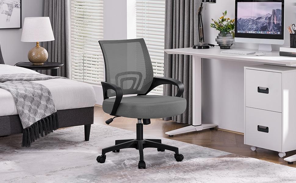 Sedia da ufficio, Blu per ufficio e smart working – vista dettagliata 15
