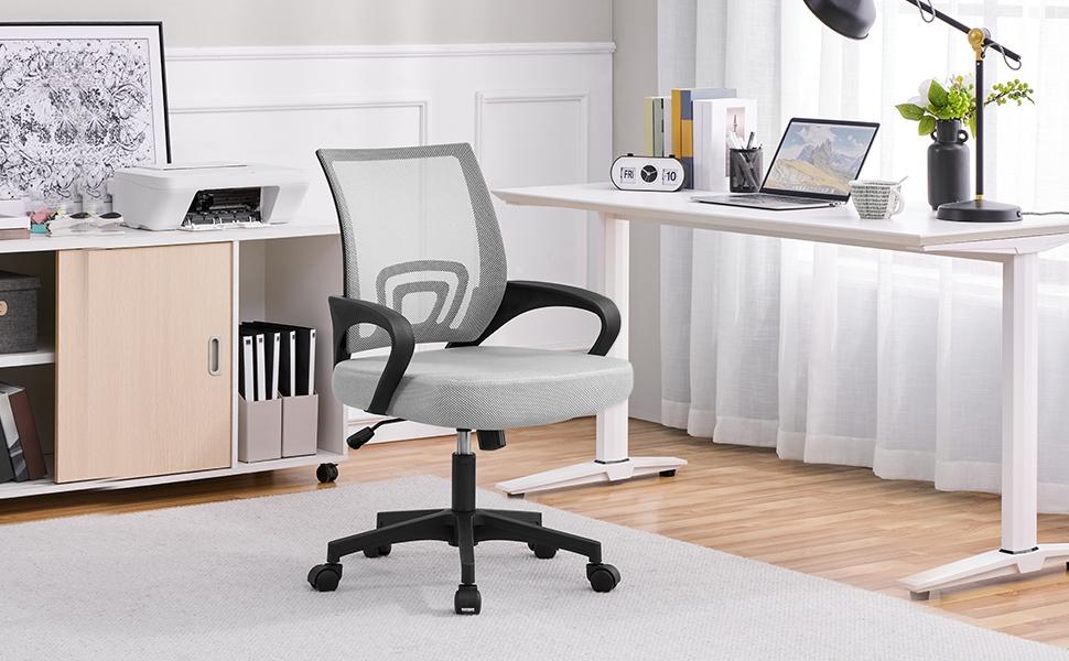 Sedia da ufficio, Blu per ufficio e smart working – vista dettagliata 16