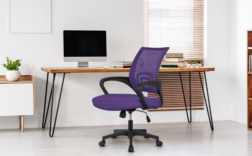 Sedia da ufficio, Blu per ufficio e smart working – vista dettagliata 17