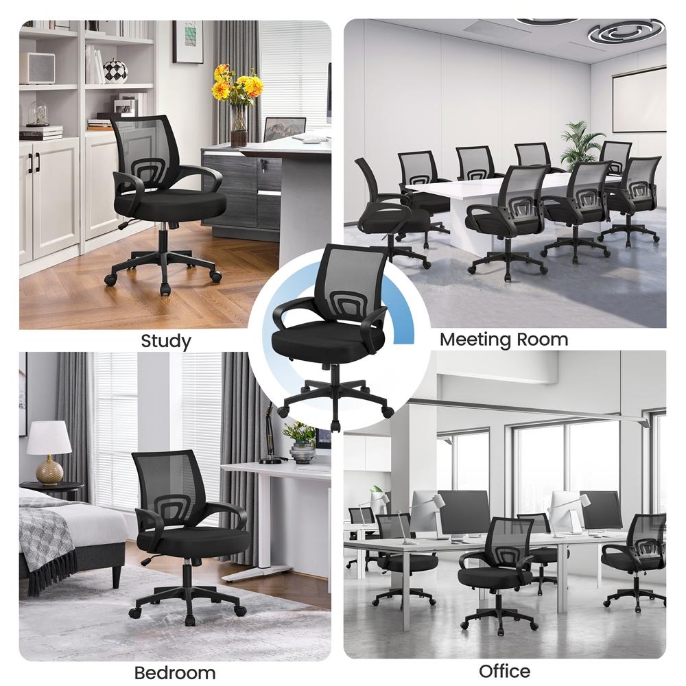 Sedia da ufficio, Blu per ufficio e smart working – vista dettagliata 23