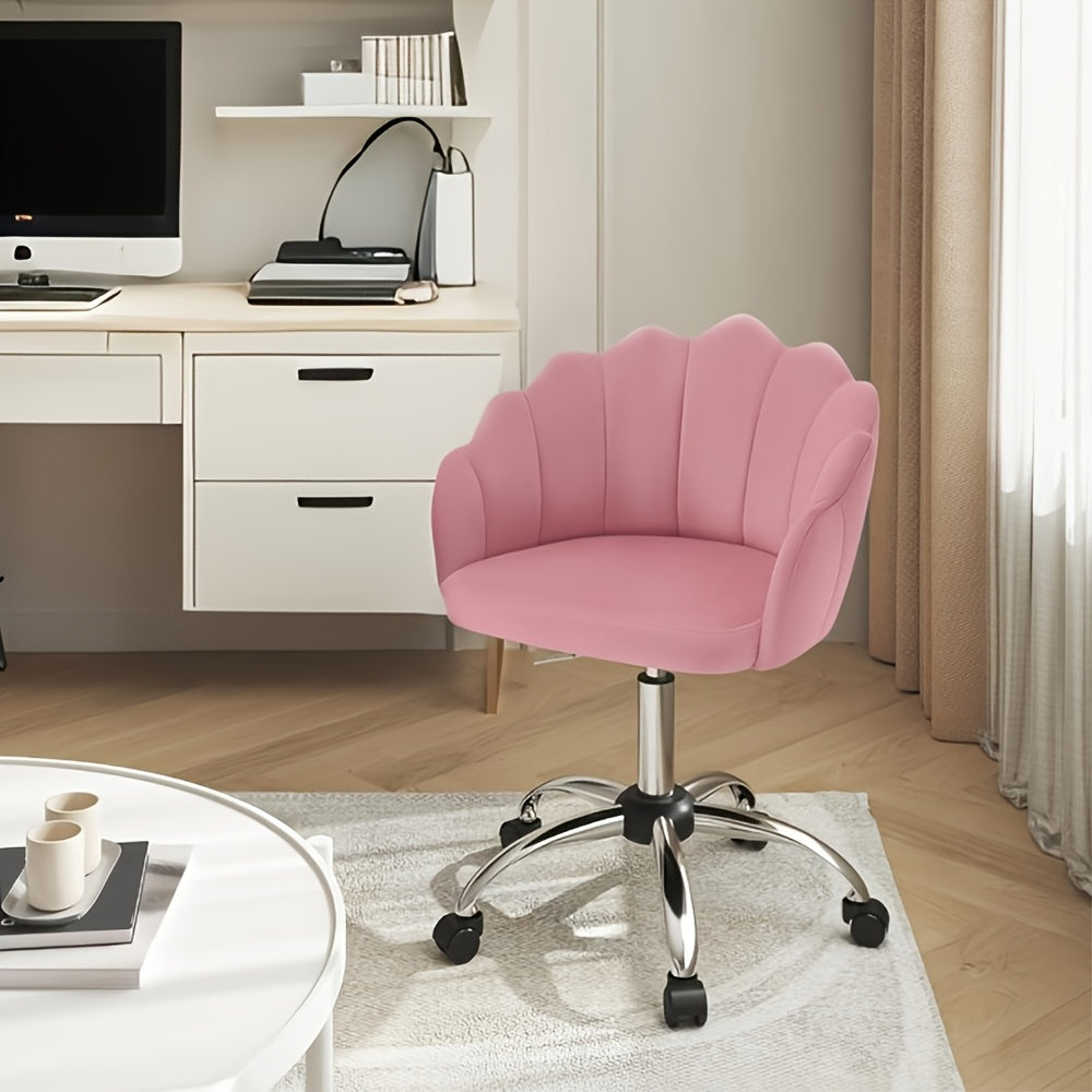 Sedia da ufficio, colore rosa per smart working – vista principale