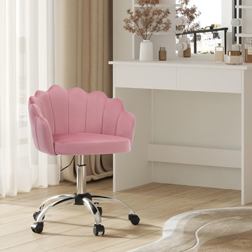 Sedia da ufficio, colore rosa per smart working – vista dettagliata 2