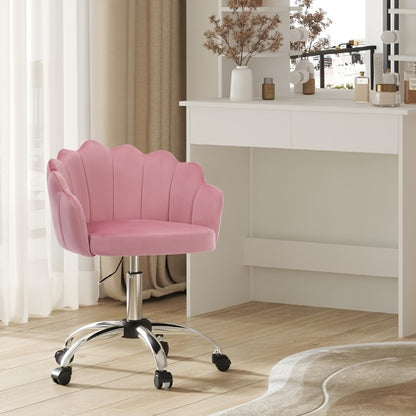 Sedia da ufficio, colore rosa per smart working – vista dettagliata 2