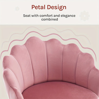 Sedia da ufficio, colore rosa per smart working – vista dettagliata 7