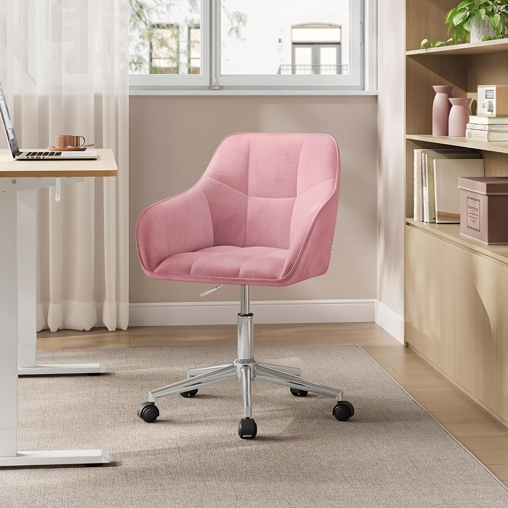 Sedia da ufficio, Grigio chiaro per smart working e camera da letto – vista dettagliata 10