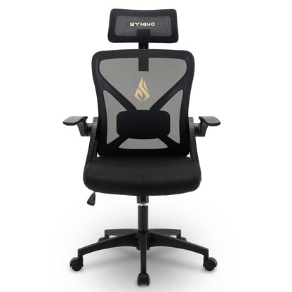 Sedia da ufficio, Grigio per smart working e ufficio – vista dettagliata 12