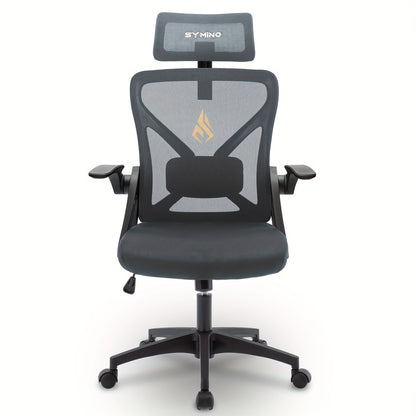Sedia da ufficio, Grigio per smart working e ufficio – vista dettagliata 13
