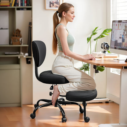 Sedia da ufficio, regolabile per smart working – vista dettagliata 10