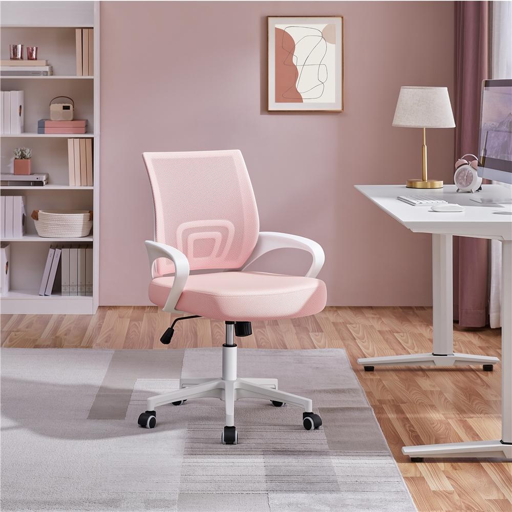 Sedia da ufficio, Viola per smart working e uso quotidiano – vista dettagliata 11