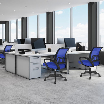 Sedia da ufficio, Viola per smart working e uso quotidiano – vista dettagliata 34