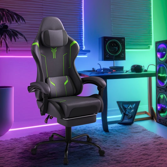 Sedia gaming, 150 kg per gaming e postazione PC – vista principale