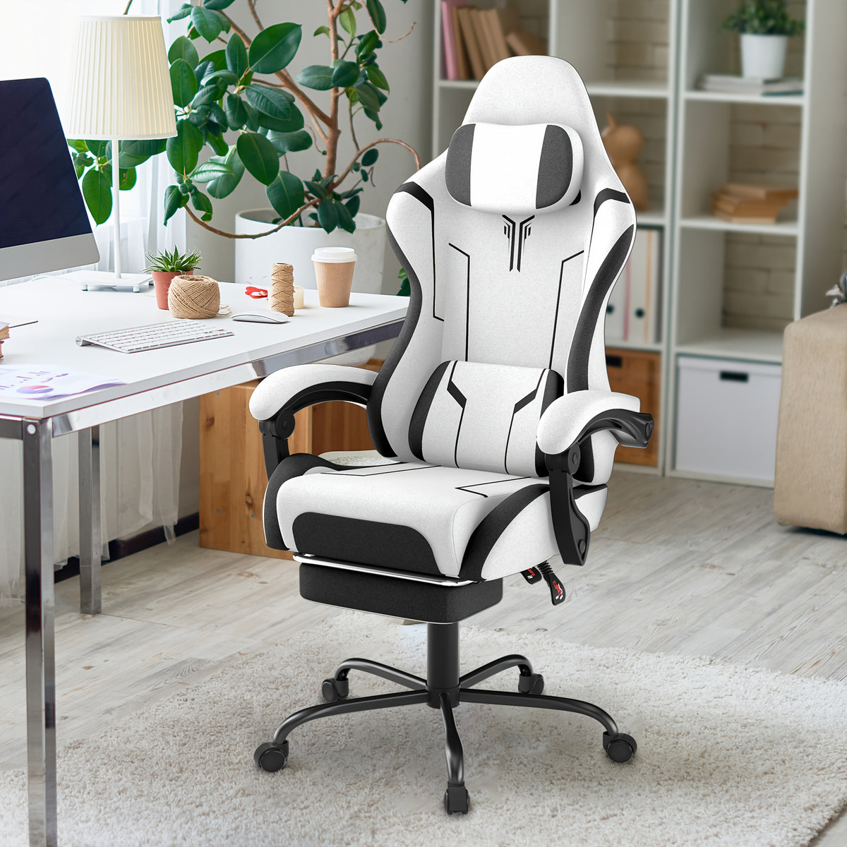 Sedia gaming, 150 kg per gaming e postazione PC – vista dettagliata 6