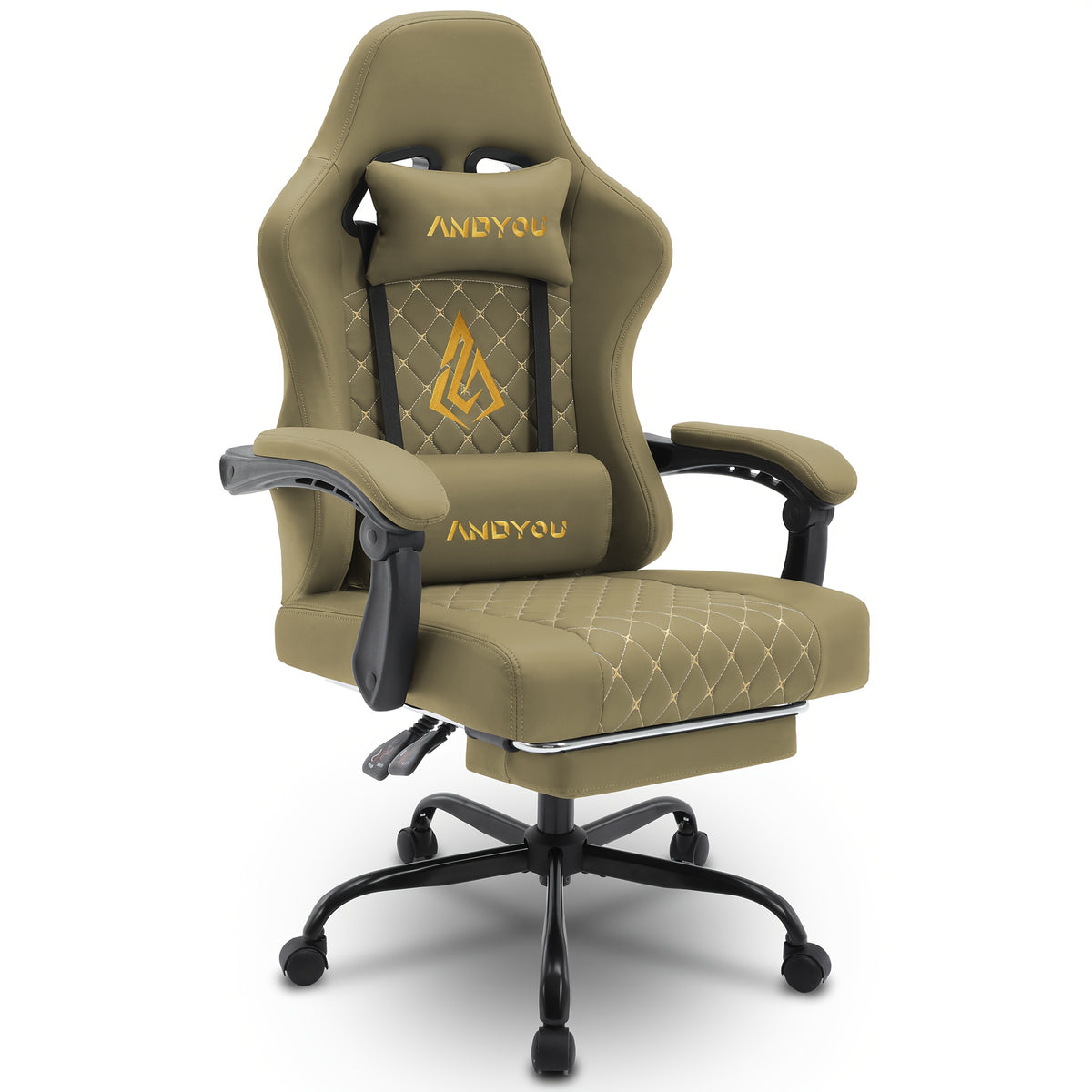 Sedia gaming, Nero per gaming – vista dettagliata 8