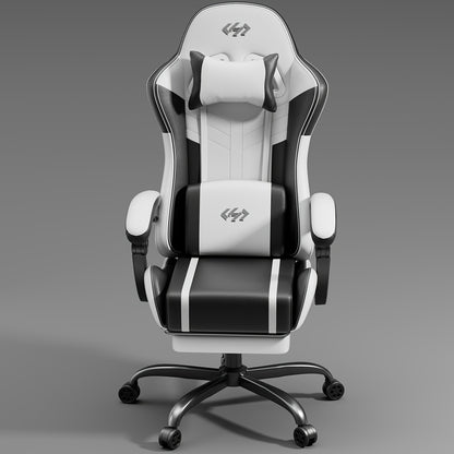 Sedia gaming, Nero rosso per gaming e postazione PC – vista dettagliata 22